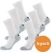 Xtreme Sockswear Tennis / Padel Sokken - 6 paar witte Tennissokken - Maat 35/38