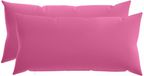 vidaXL Taie d'oreiller HEERLEN Rose 40 x 80 cm Polyester