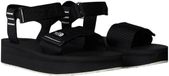 The North Face Skeena Platform Sandalen Dames Zwart