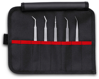 Knipex SMD-Precisie-Pincetten-Set | 5-Delig - 92 00 03