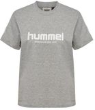 Hummel Dames-T-shirt Legacy 2.0 grijs melange