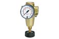Constante RIEGLER Constante drukregelaar incl. manometer, BG 2, G 1/2, PE max. 25 bar, mediumtemperatuur max. 60 °C, regelbereik 0,5-16 bar.