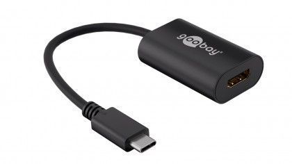 Goobay 38532 - USB Type-C - USB grafische adapter - Zwart