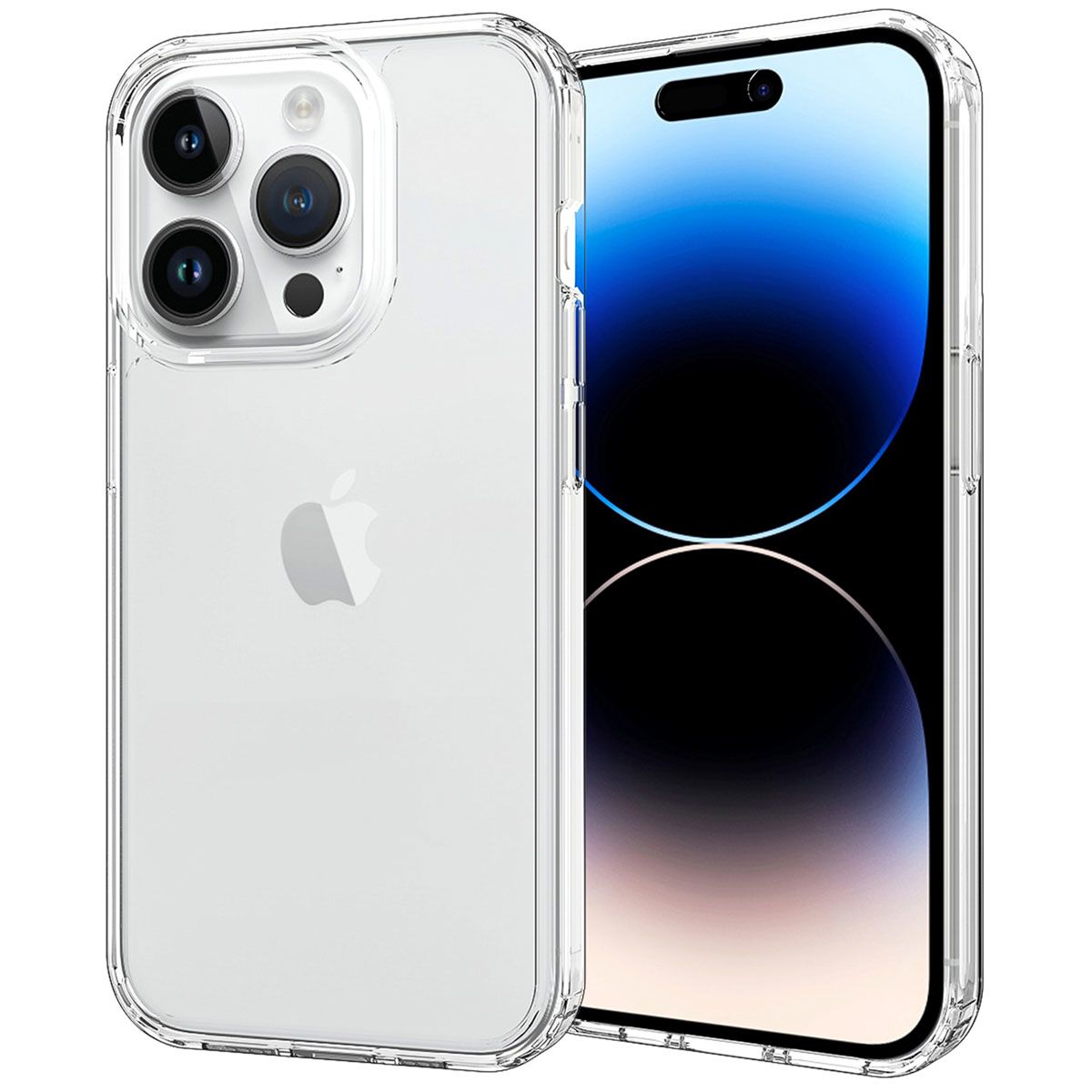 Accezz Xtreme Impact Backcover Case for iPhone 15 Pro - Transparent - Shockproof & Scratch Resistant