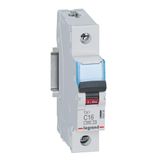 LEGRAND, TX3 stroomonderbreker C-karakteristiek, 16 A, 1-polig, 6 kA, 230/400 VAC, 1 verdeeleenheid, 403434