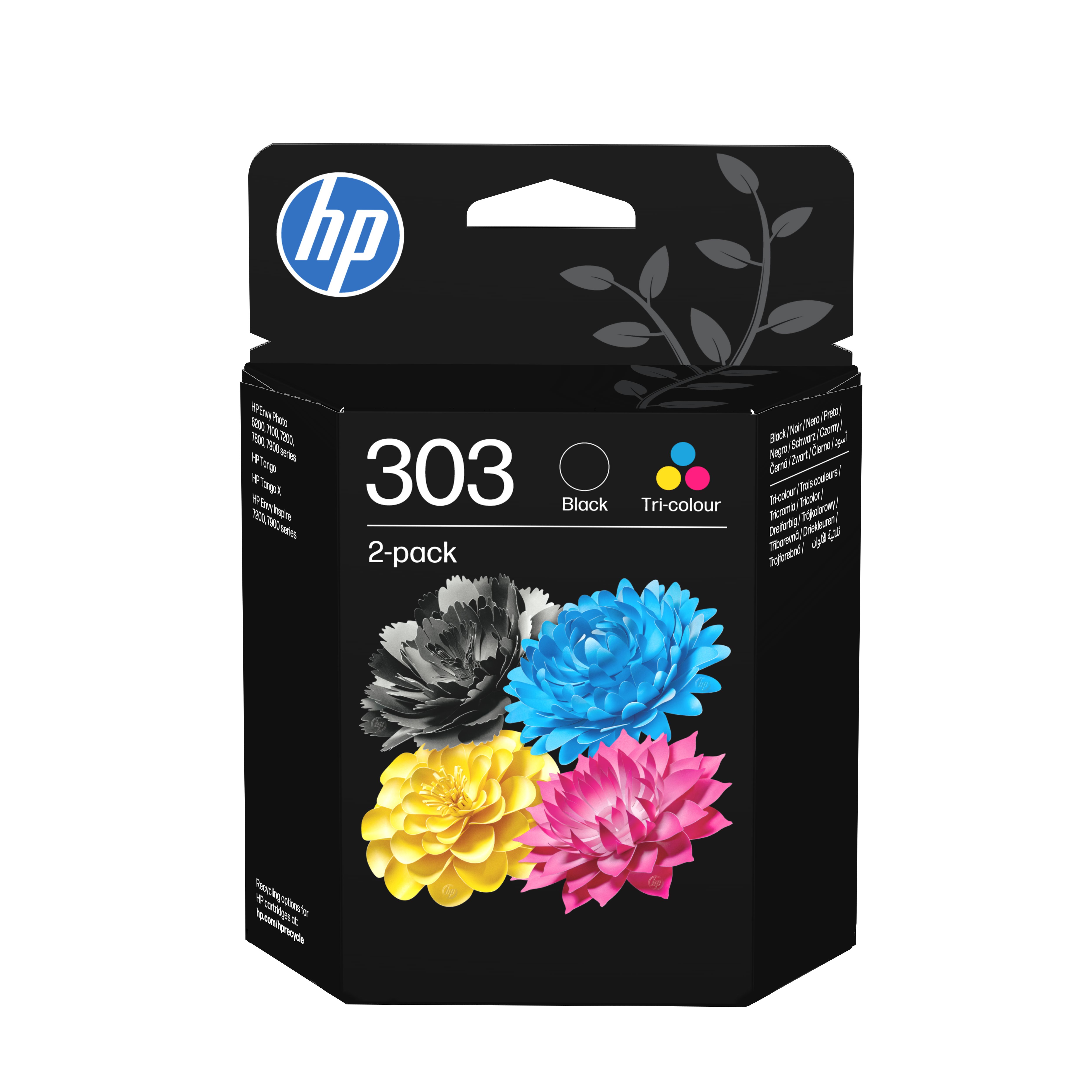 HP 303 - Inktcartridges - Zwart & Kleur - 2-pack