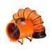 VEVOR Bouwventilator 255 W AC-motor 2830 rpm 1720 CFM (2922 m3/h) met 5 m slang, 79 dB, geluidsniveau, industriële ventilator