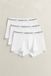 GANT Lot de 3 sous-vêtements pour homme - Blanc - Taille unique