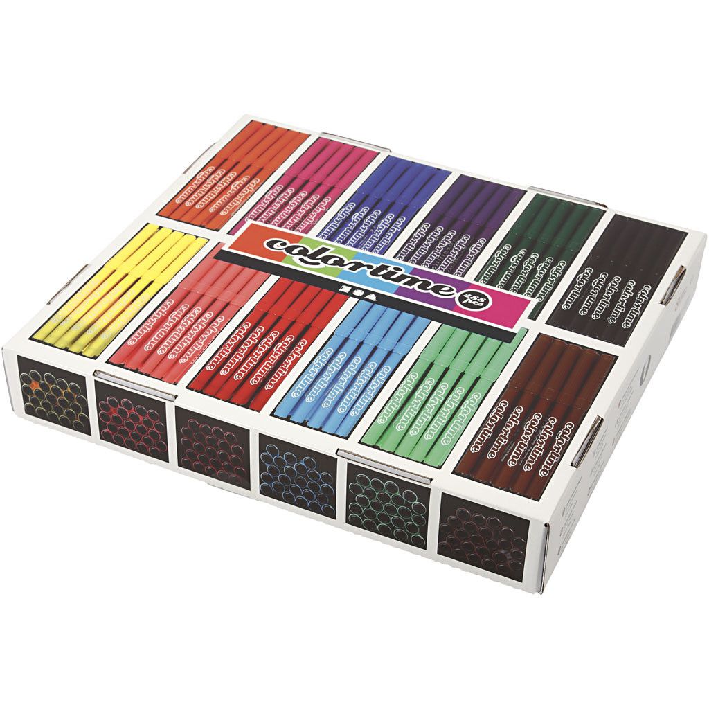 Creativ Company 373545 - 288 Multi-color Markers - 2mm Tip