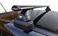 Farad Dakdragers geschikt voor de Mercedes CLA Shooting Brake X117 2014 t/m 2018 met fixpoints - Staal Breed - 75kg laadvermogen