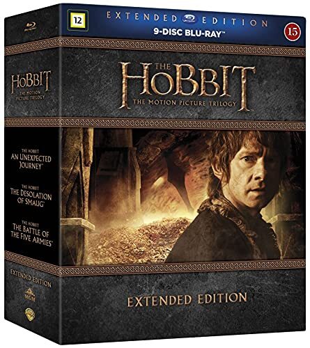 SF STUDIOS Hobbit Trilogy, The: Extended Edition (9-disc) (Blu-ray)