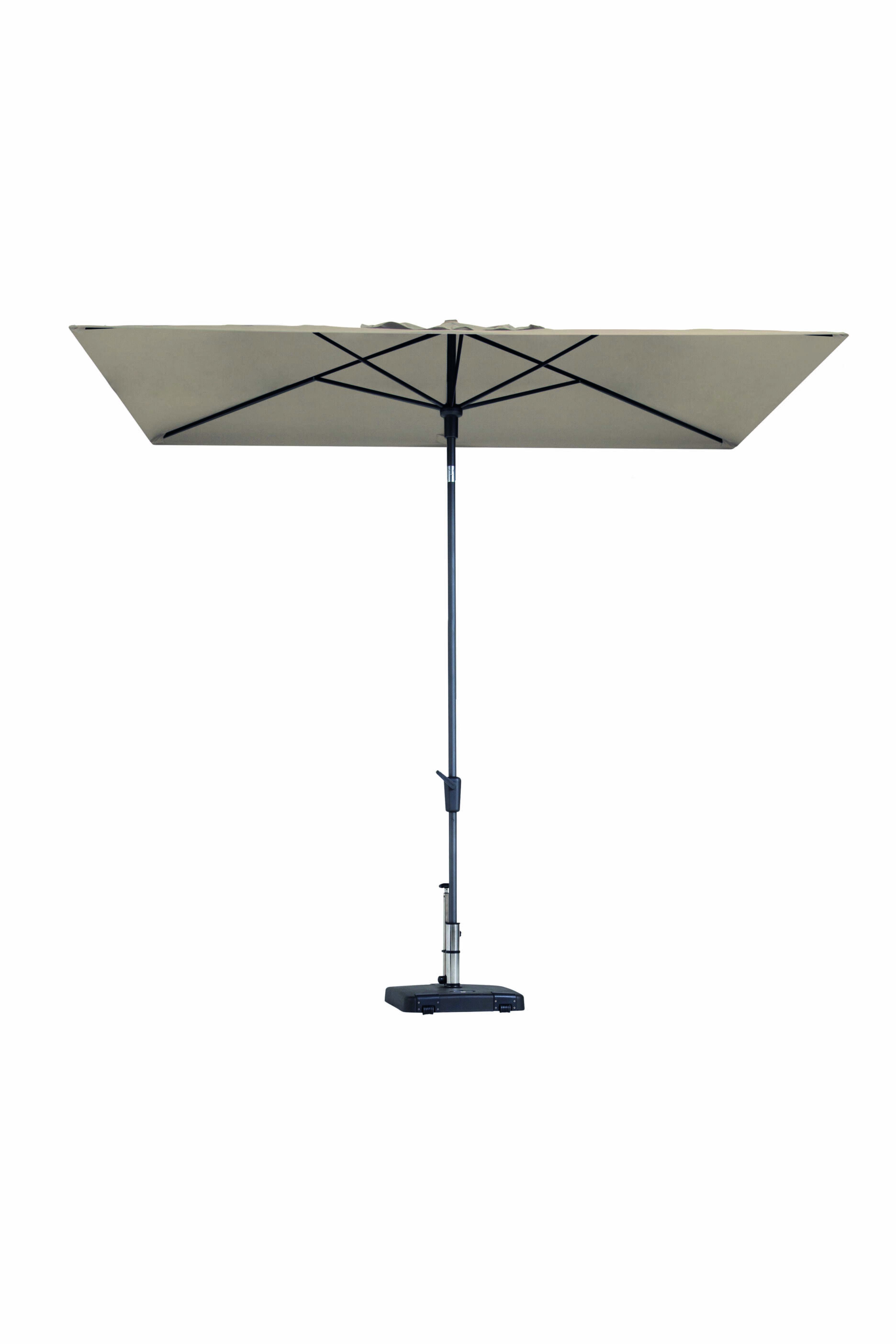 Madison Rechthoekige Terras Parasol - Polyester - 270cm - 6 Ribben