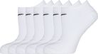 Nike Everyday Lightweight No-Show Sokken Wit 34-38 (6 paar)