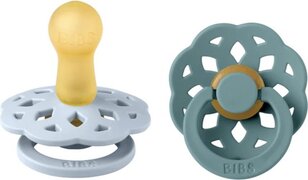 BiBS - Boheme Pacifier - Stage 1 Fopspeen - 2 stuks - Baby Blue / Island Sea