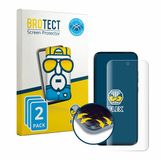 BROTECT - Screenprotector voor Motorola Moto G87 - Folie Beschermfolie transparant volledig dekking - 2 Stuks