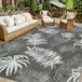 Tapis d'extérieur 180x270 cm, imperméable, résistant aux UV, réversible