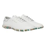 TBS Dream Cruiser Lage sneakers Dames JAZARU Extra wit/kaki Leer Maat 35