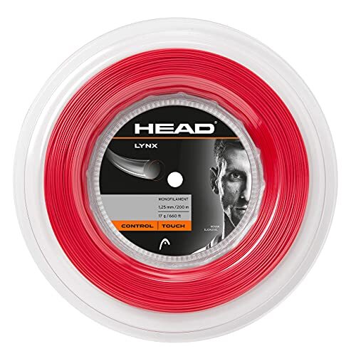 Head Lynx Rol tennissnaar, uniseks, rood, 18