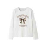 NAME IT KIDS longsleeve met print - wit