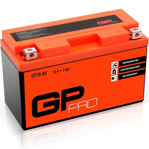 GP-PRO Gel accu GT7B-BS onderhoudsvrij 12V geschikt voor Yamaha Cygnus