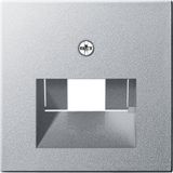 Gira Systeem 55 Schakelmateriaal Inzetstuk - Aluminium