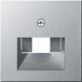 Gira Systeem 55 Schakelmateriaal Inzetstuk - Aluminium