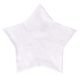 Rayher 53963102 kussensloop ster, 33 cm ø, 190 g/m², om te naaien, 82% katoen, 15% viscose, 3% polyester, kussenhoes, dicht en stevig geweven canvas stof in natuurlijk wit