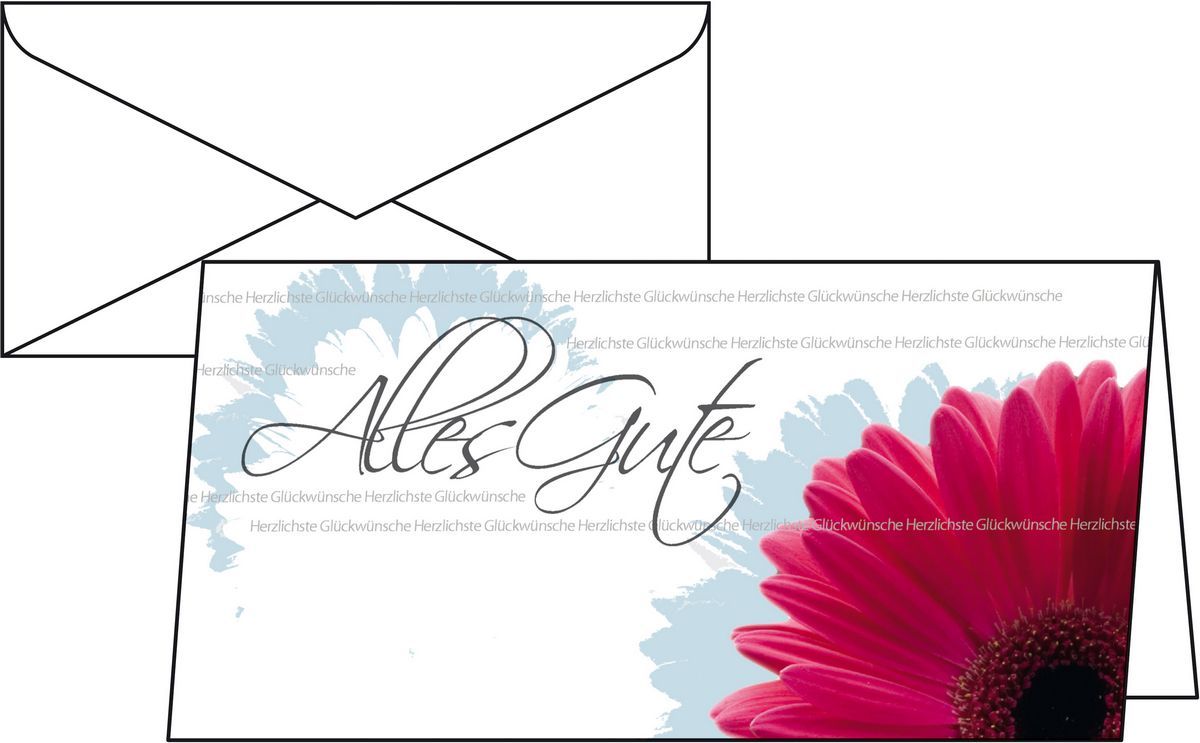 Sigel DS209 - Wenskaart - Roze