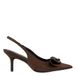 Graceland slingback pumps met naaldhak - bruin