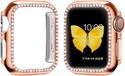 Strap-it Apple Watch Diamond PC hard case - rosé goud - 38mm