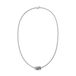 S.Oliver Heren Sieraden – Halsketting & Armband Van Leder En Roestvrij Staaldetails Met Haizahnanhänger – Klassiek, Stijlvol En Masculien – Perfect Cadeau-Idee