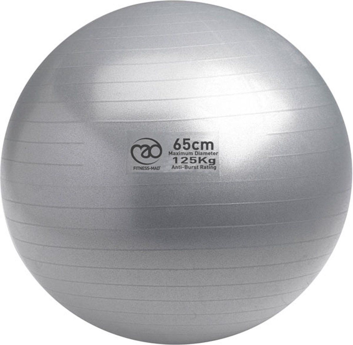 MAD MADFitness - Balansbal - 65 cm - Grijs