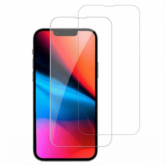 Accezz Screen Protector - 2 Pack Glass Screenprotector - Geschikt voor Apple iPhone 14 Plus / 13 Pro Max