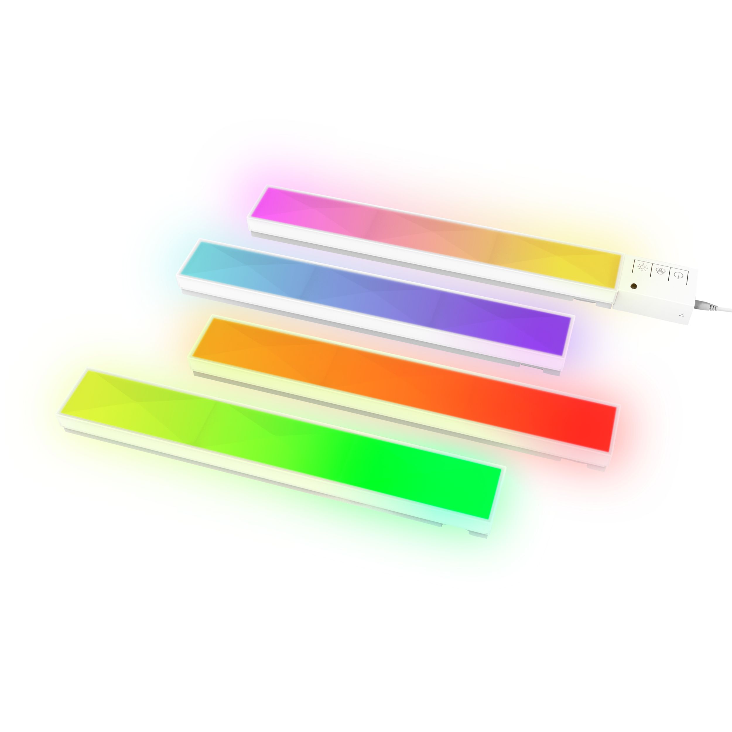 Trust GXT 905 Vybz - RGB LED Wall Light - 9 Pack - with Remote Control