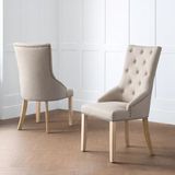 Julian Bowen set van 2 Loire-stoelen met knopenrug