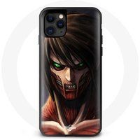Maniacase Etui voor iPhone 12 Pro Eren Yeager Attack on Titan Anime Manga