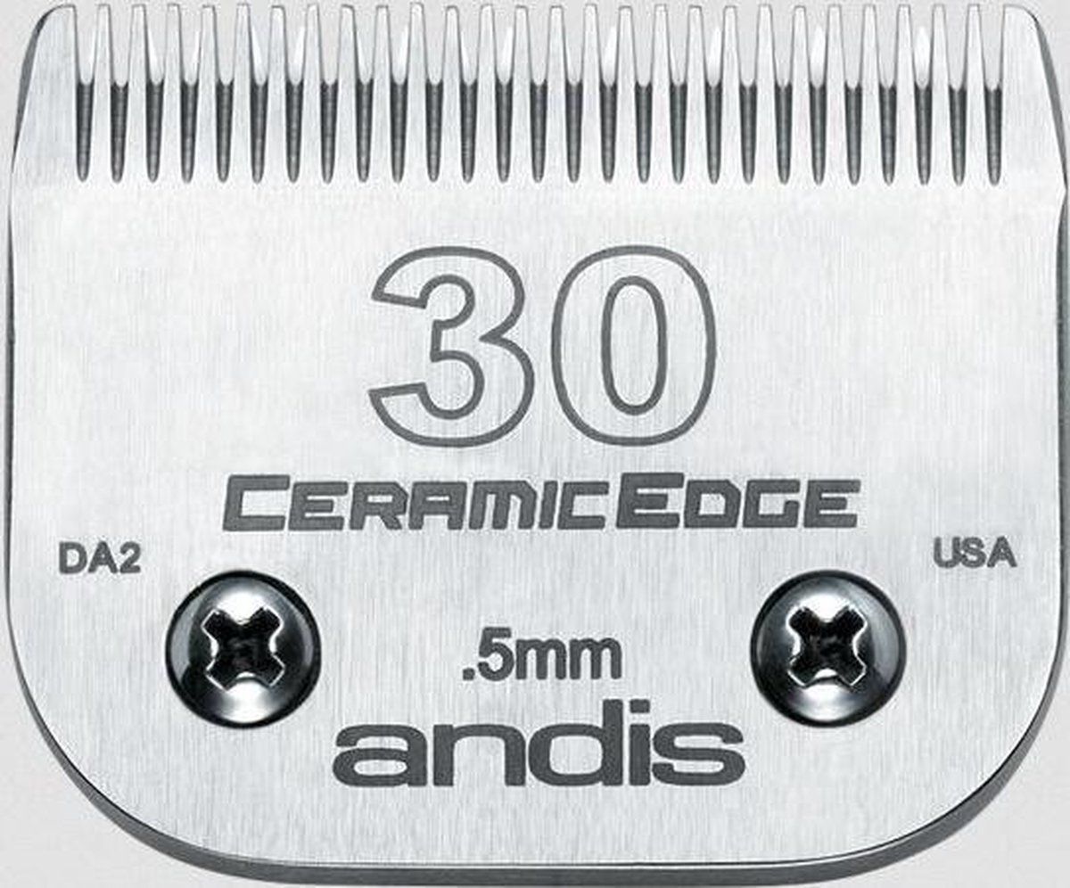 ANDIS Keramische Rand Blade, Number 30 - Transparant