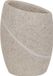 MSV MALUA Tandenborstelhouder Beker – Tumbler Badkamer – Tandenborstel Houder en Beker – Beige – 8,2 x 11,1 cm