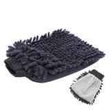 PARENCE. Microvezel Washandschoen/Dubbelzijdige anti-kras doek voor autostof thuis - Grijs