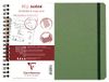 Clairefontaine 782463C Nomaddict (ex Age Bag) Spiraalschrift My.Notes Groen B5 Horizontaal Notitieboek