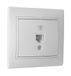 Elektrische ABB Elektrische mechanismen - Serie Europa - ERP84U TELEFOONNAME RJ11 WIT SERIE EUROPA