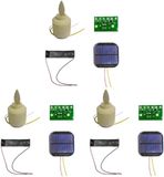 Merkloos Vlamloze Kaarsen - LED Kaarsen Decoratieve Lampen - Sfeer Creëren - Realistisch Vlameffect - 3 stuks - Warm Wit