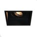 Artdelight Inbouwspot Rex vierkant 9,2 cm zwart
