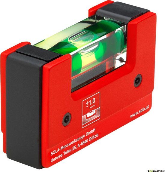 Sola GO! Compact waterpas - 6,8cm - 01620101