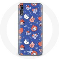Maniacase Hoesje voor Huawei P20 BTS Bangtan Sonyeondan BT21 Kerstmis 2023