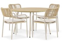 Coco Penya/Matale 125 cm dining tuinset 5-delig