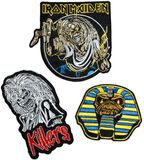 Grupo Iron Maiden Patches 3er-Set