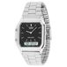 Casio AQ-230A-1DMQYES Collection Retro polshorloge, uniseks, Eén maat, Zilver/Zwart