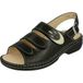 Finn Comfort 02557-900418 Saloniki - Damessandalen - Zwart-Jasmijn
