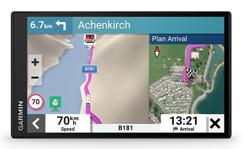 Garmin Camper 795 Navigator - 7" Touchscreen - Black